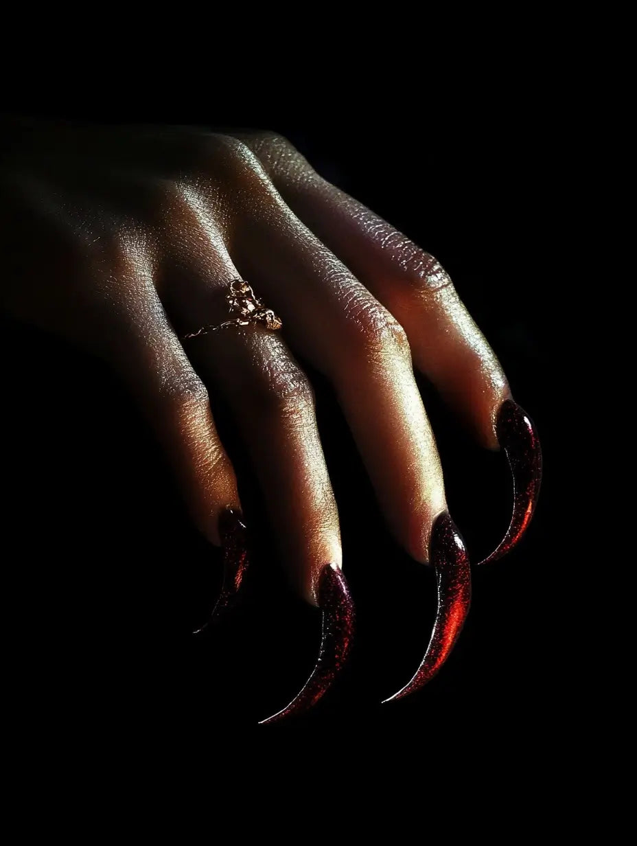 An image of a hand with claws representing the energy of the Leave me Alone Spell