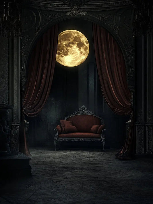 An image of a full moon representing the energy of the New Moon Ritual