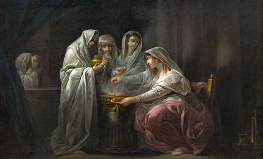Painting of Hestia.