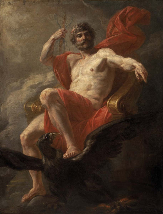 Painting of Zeus.