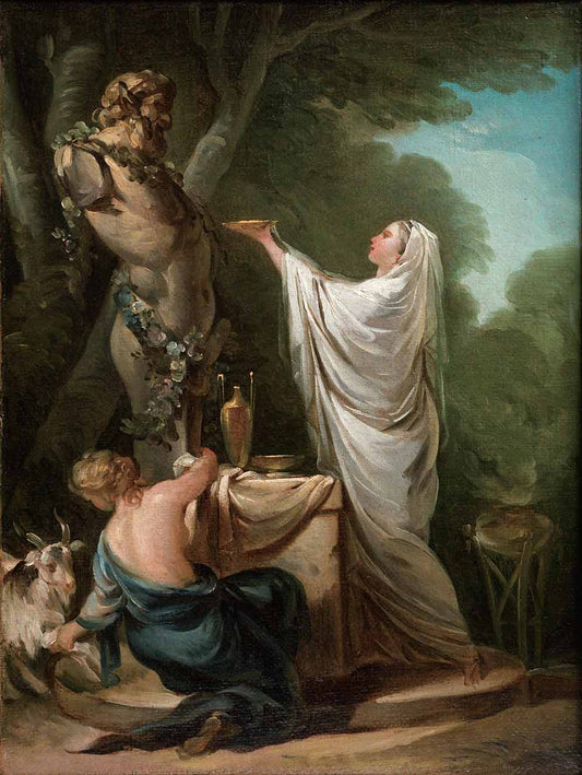 Painting of Priapus.