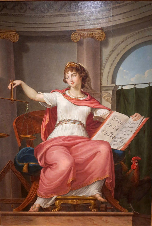 Painting of the Greek Goddess Thémis.