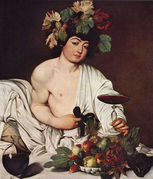 Painting of the Greek God Dionysus.